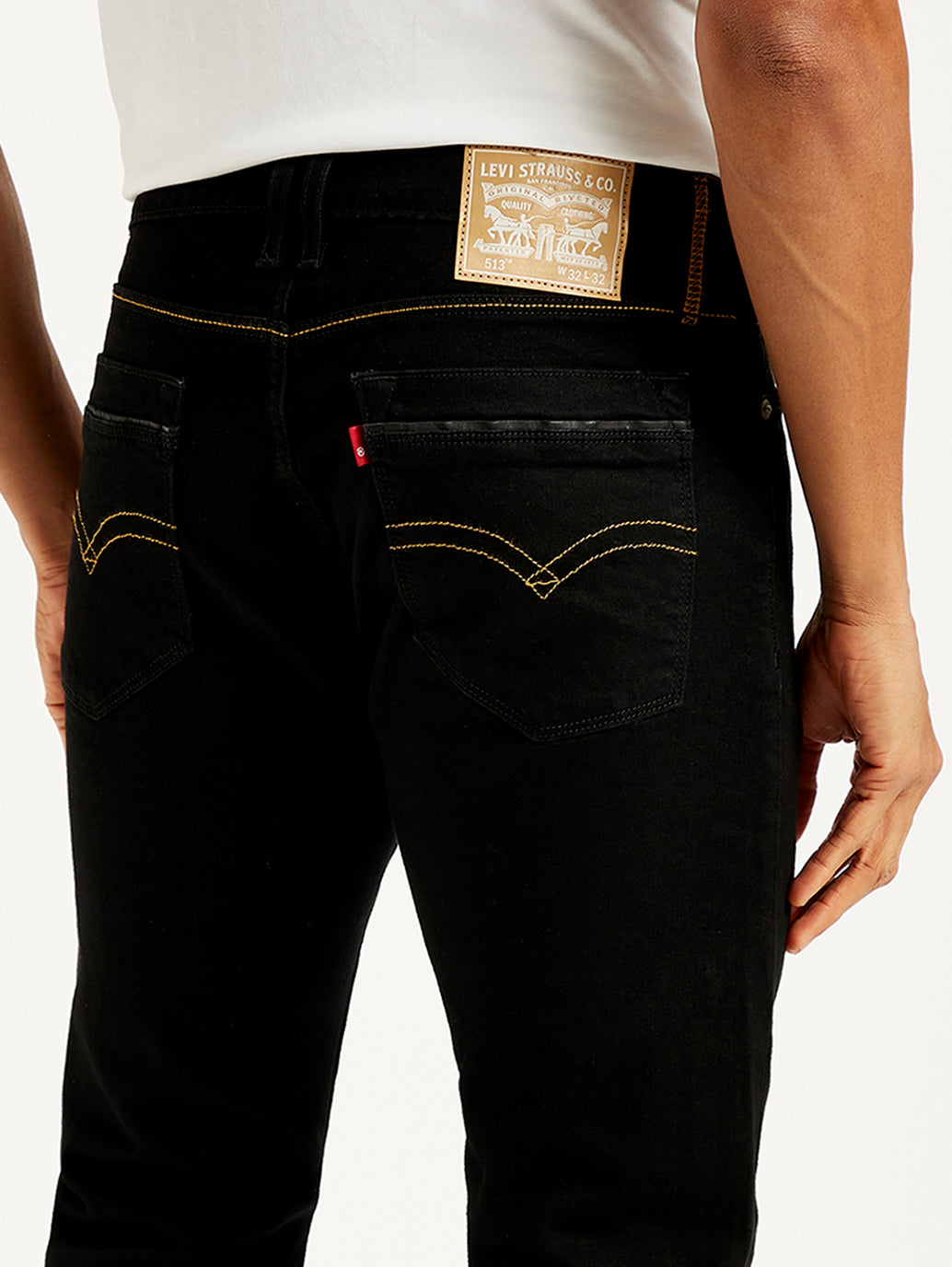 Men's 513 Slim Fit Black Jeans