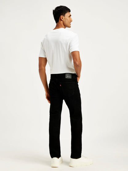 Men's 505 Solid Black Jeans