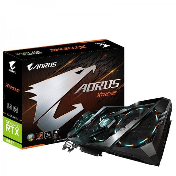 GIGABYTE Aorus GeForce RTX 2080 Ti Xtreme 11GB Nvidia Graphic Card