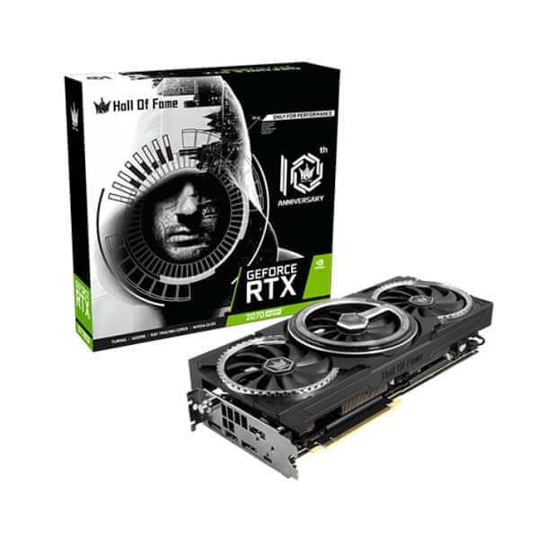 GALAX GeForce RTX 2070 Super HOF 10th Anniversary Black Edition 8GB Nvidia Graphic Card