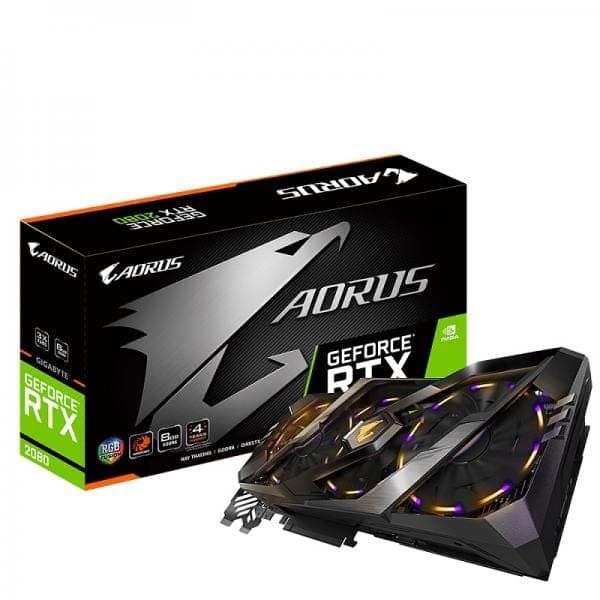 GIGABYTE Aorus GeForce RTX 2080 8GB Nvidia Graphic Card