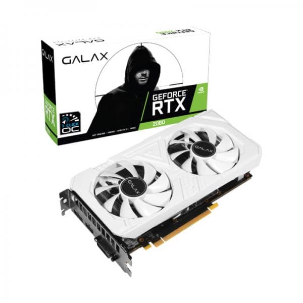 GALAX GeForce RTX 2060 Super EX White (1-Click OC) 8GB Nvidia Graphic Card