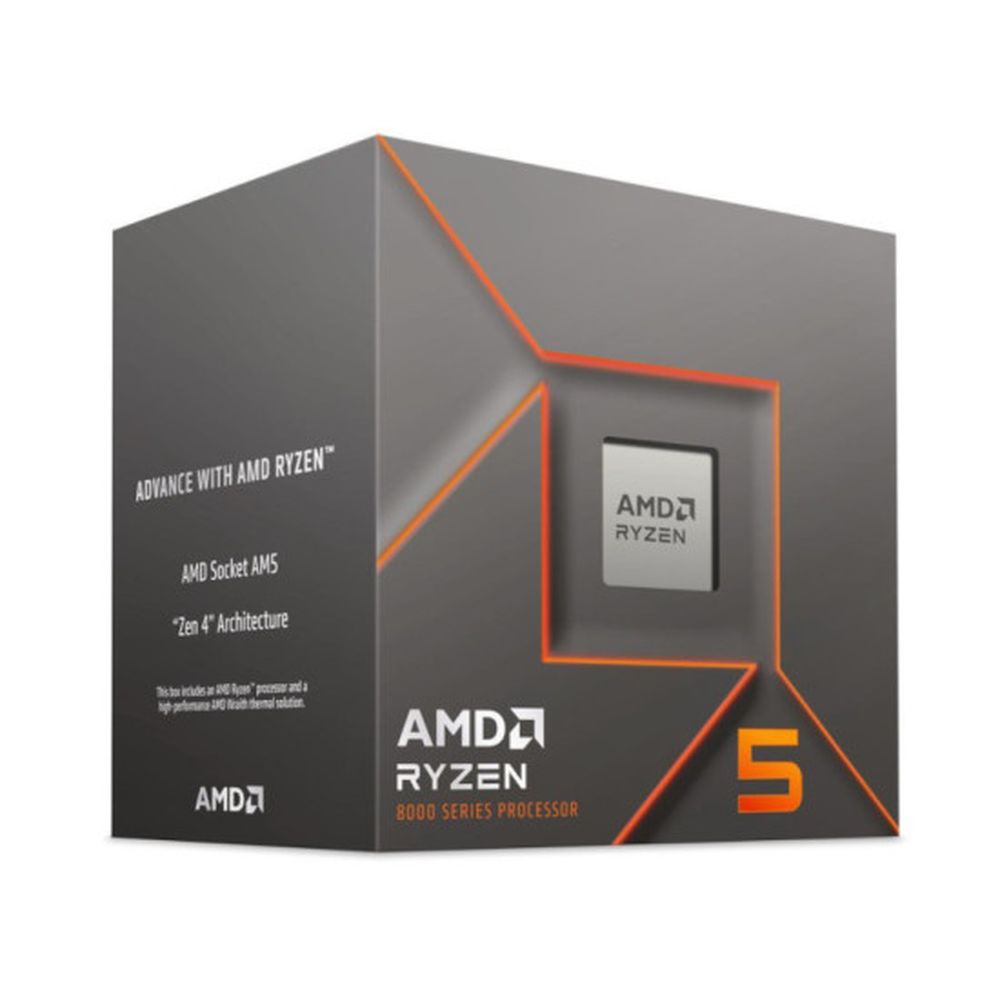 AMD Ryzen 5 8400F 2nd Generation Processor ( 4.2 GHz / 6cores / 12Threads )