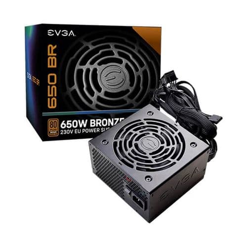 EVGA 650 BR 80+ Bronze Semi Modular Power Supply (650 W)