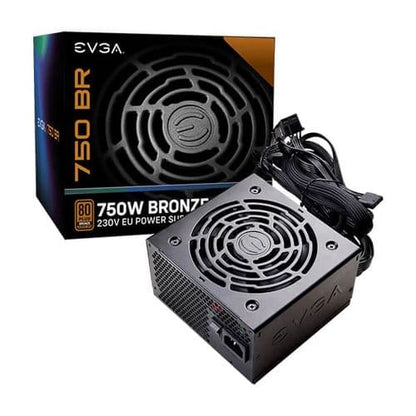 EVGA 750 BR 80+ Bronze Semi Modular Power Supply (750 W)