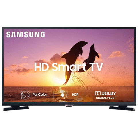 SAMSUNG T4380A Series 80 cm (32 inch) HD LED Smart Tizen TV with PurColor (2022 model)