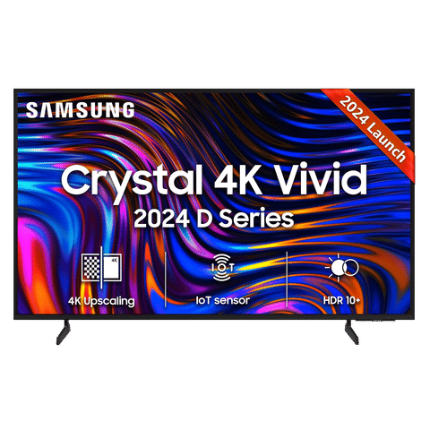 SAMSUNG Crystal 4K Vivid 164 cm (65 inch) 4K Ultra HD LED Tizen TV with Crystal Processor 4K