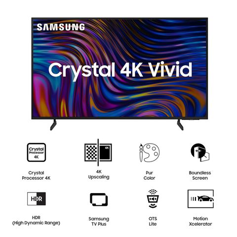 SAMSUNG Crystal 4K Vivid 164 cm (65 inch) 4K Ultra HD LED Tizen TV with Crystal Processor 4K