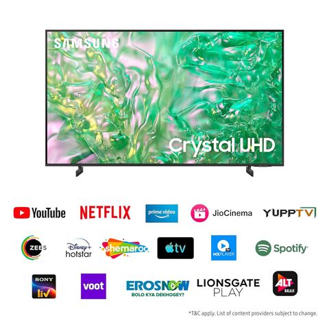 SAMSUNG DU8300 125 cm (50 inch) 4K Ultra HD LED Tizen TV with Dynamic Crystal Color (2024 model)