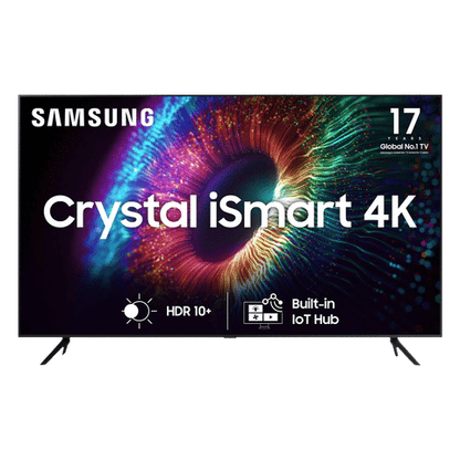 SAMSUNG CUE60 108 cm (43 inch) 4K Ultra HD LED Tizen TV with Crystal Processor 4K (2023 model)