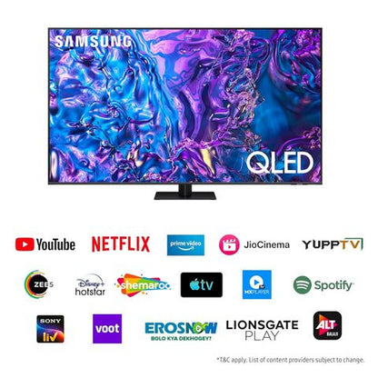 SAMSUNG Q70 Series 138 cm (55 inch) QLED 4K Ultra HD Tizen TV with Motion Xcelerator (2024 model)