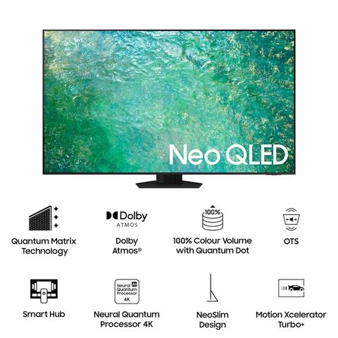 SAMSUNG 8 Series 138 cm (55 inch) 4K Ultra HD QLED Tizen TV with Bezel-less Display