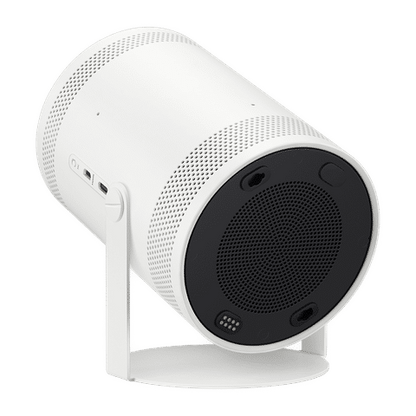 SAMSUNG 3 Freestyle Full HD LED Projector (550 Lumens, Wi-fi + Bluetooth + HDMI, Voice Assistant, SP-LSP3BLAXXL, White)