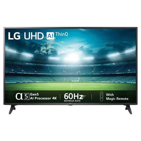 LG UQ7500 108 cm (43 inch) 4K Ultra HD LED WebOS TV with Gen5 AI Processor 4K