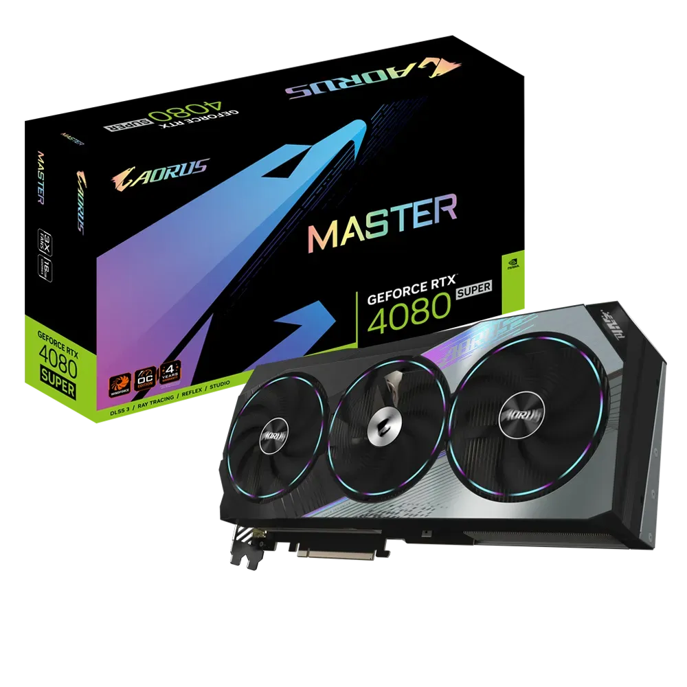 GIGABYTE Aorus Master GeForce RTX 4080 Super 16GB Nvidia Graphic Card