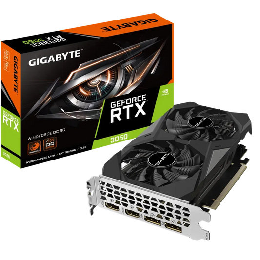 GIGABYTE GeForce RTX 3050 WindForce OC 6GB Nvidia Graphic Card