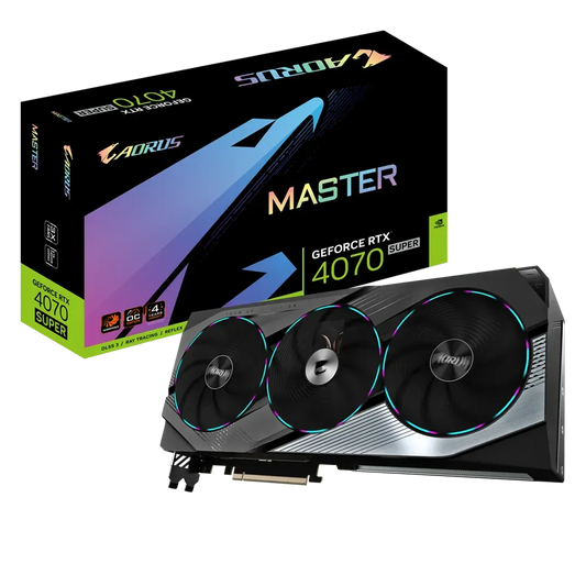 GIGABYTE Aorus Master GeForce RTX 4070 Super 12GB Nvidia Graphic Card