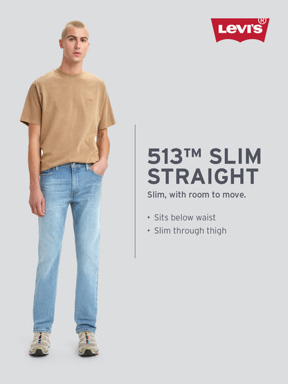 Men's 513 Charcoal Slim Fit Jeans