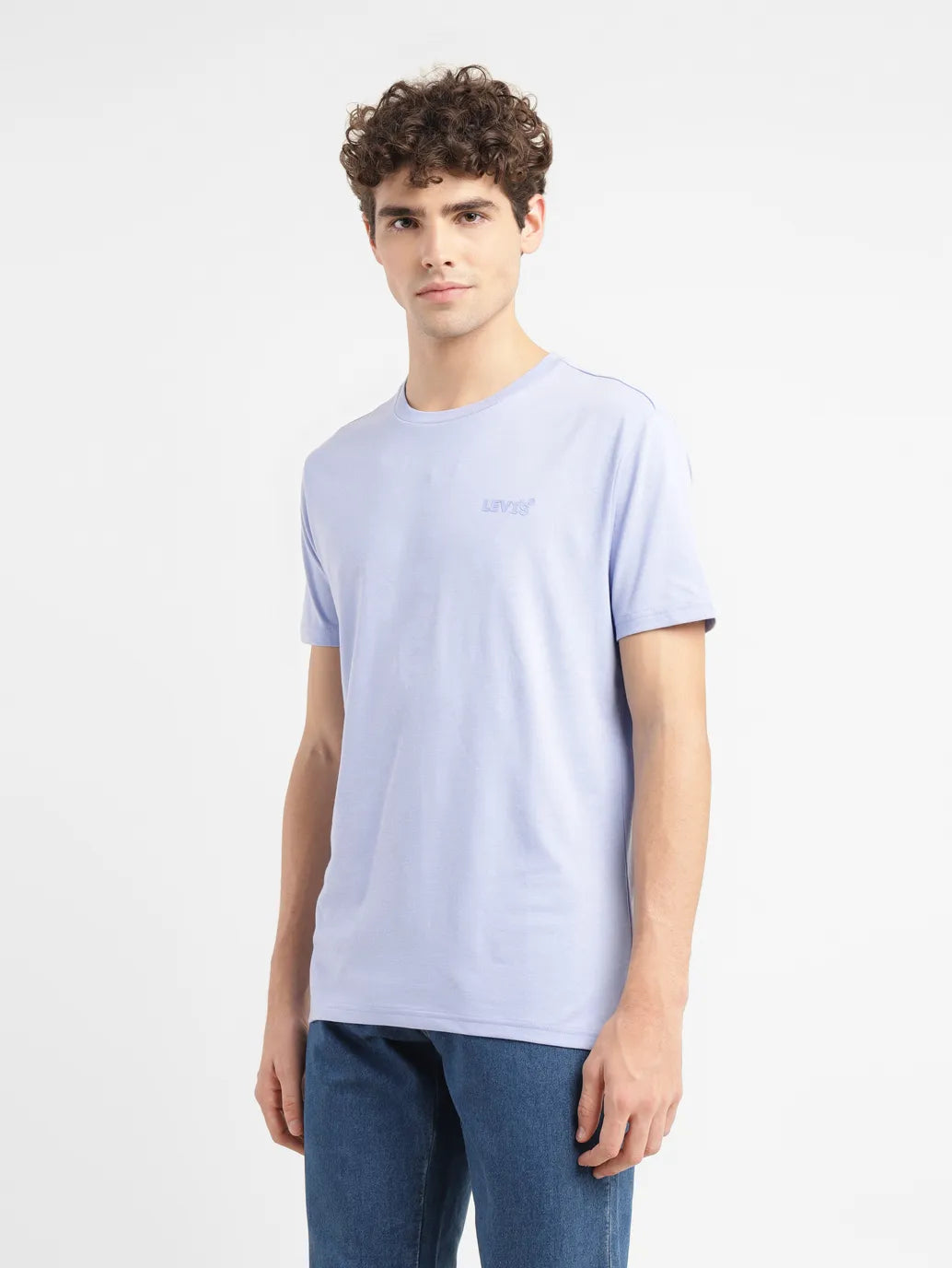 Men's Solid Slim Fit T-shirt