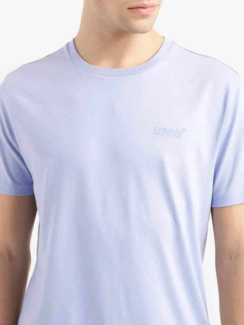 Men's Solid Slim Fit T-shirt