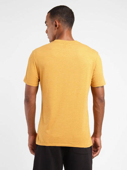 Men's Solid V Neck T-shirt