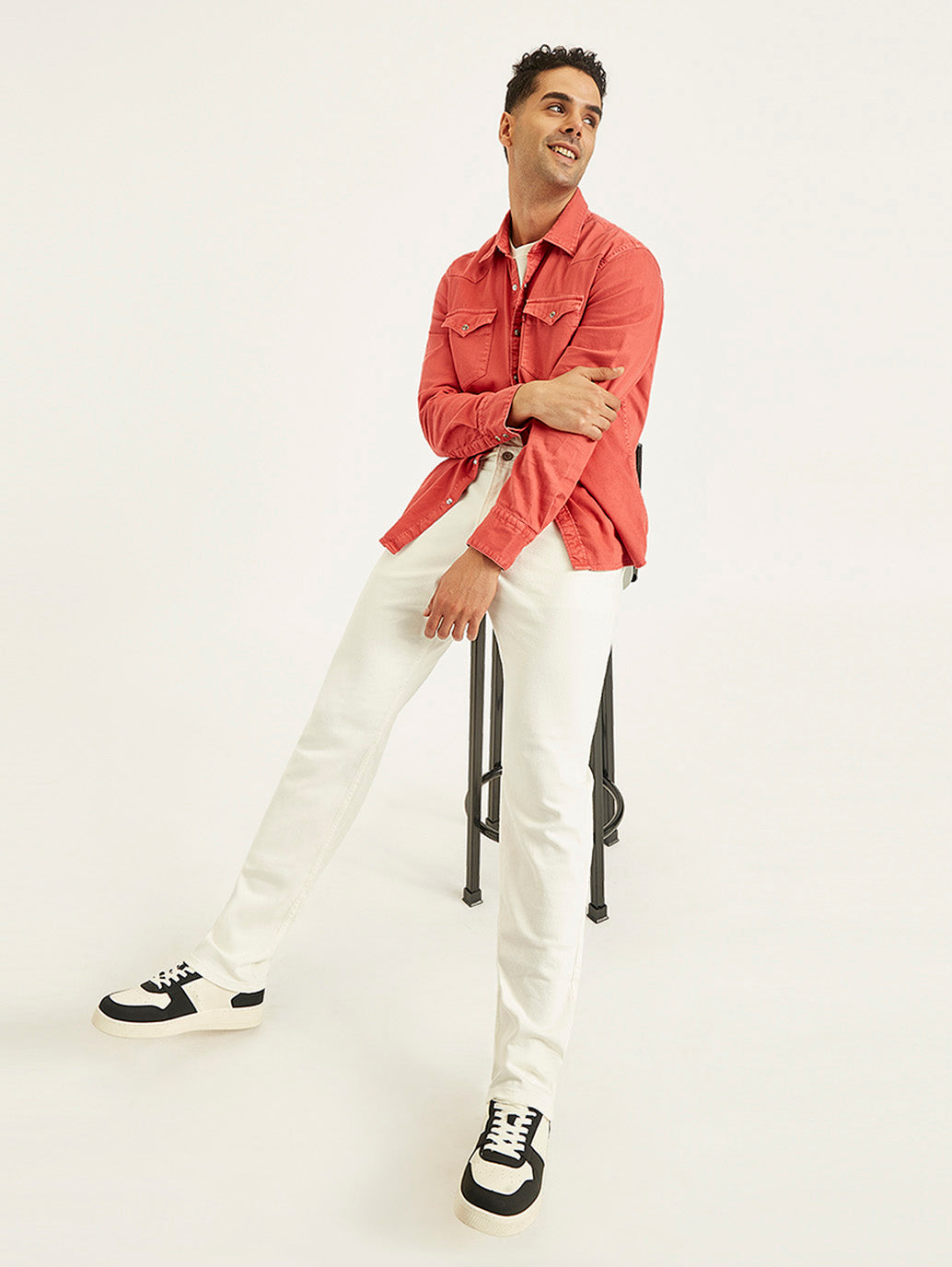 Men's 511 Slim Fit White Jeans