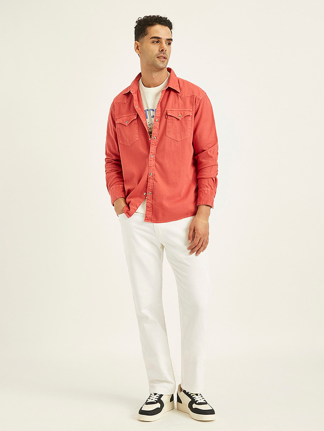 Men's 511 Slim Fit White Jeans