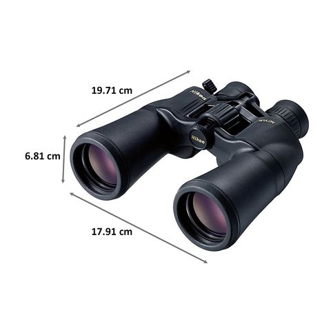 Nikon Aculon 22x - 50mm Optical Binoculars (A211, Black)