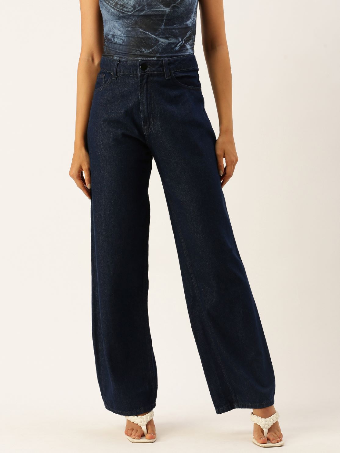 Women's Rigid Relax Fit Denim trouser