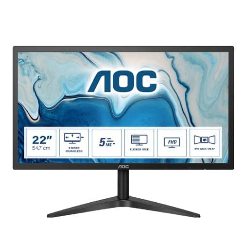 AOC 22B1HS 21.5 Inch FHD 60Hz IPS Panel Gaming Monitor