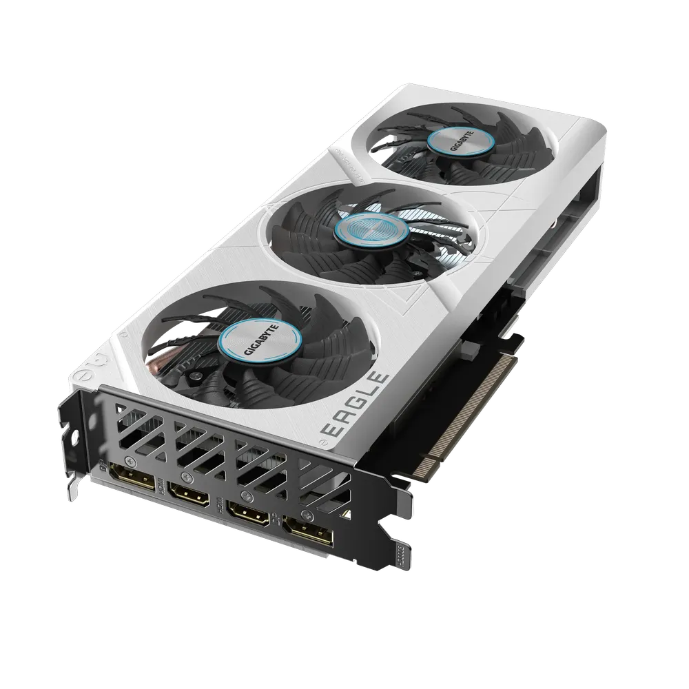 GIGABYTE GeForce RTX 4060 Eagle Ice OC 8GB Nvidia Graphic Card (White)