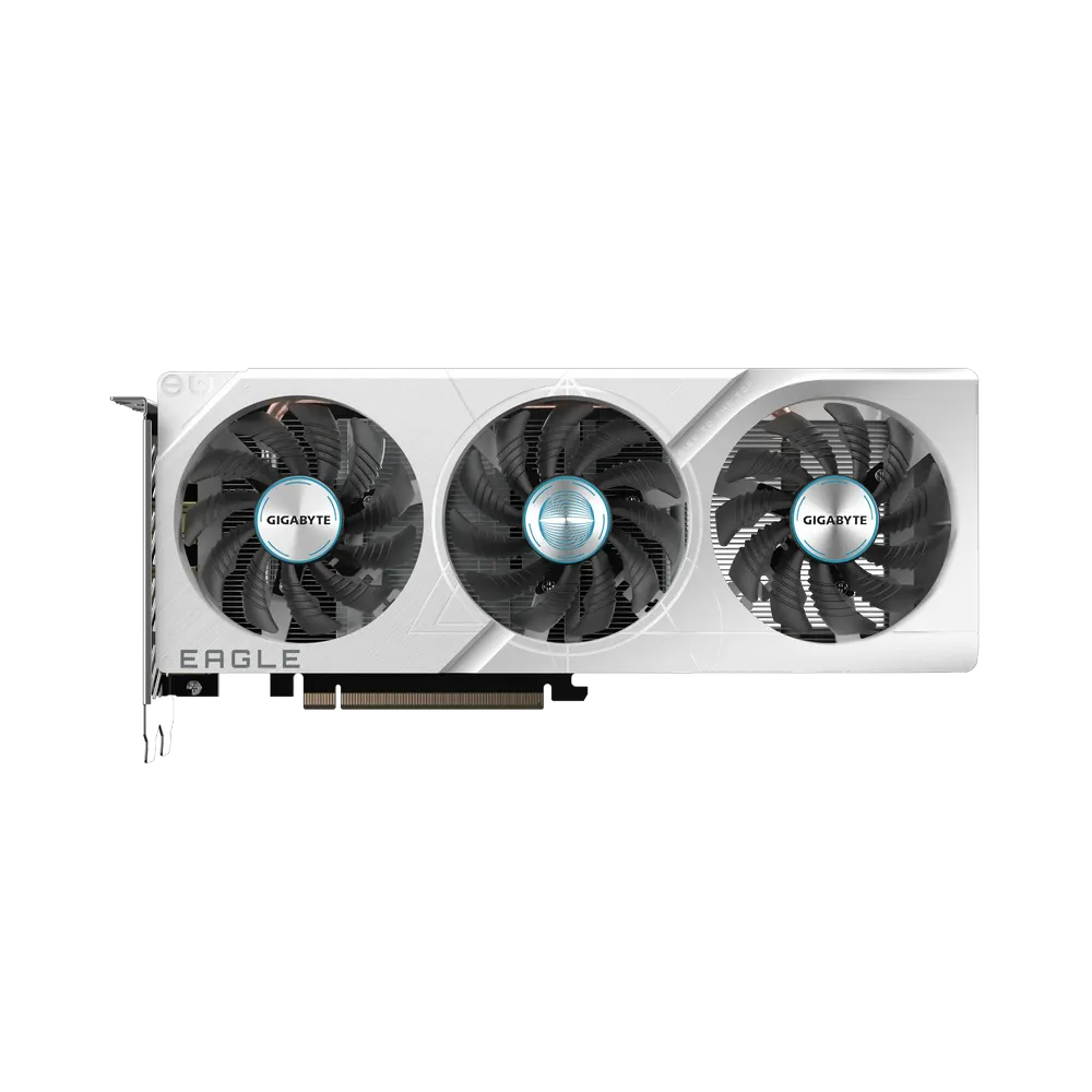 GIGABYTE GeForce RTX 4060 Eagle Ice OC 8GB Nvidia Graphic Card (White)