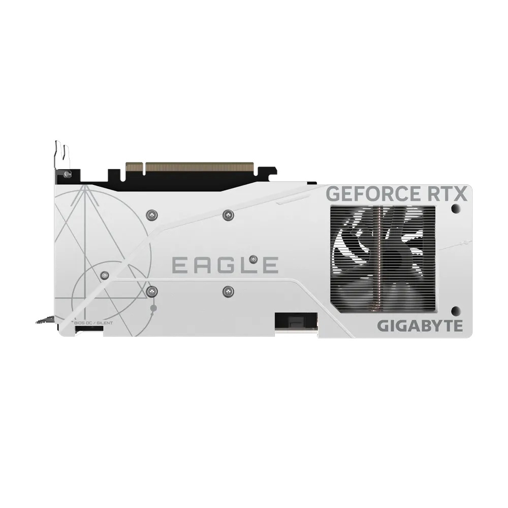 GIGABYTE GeForce RTX 4060 Eagle Ice OC 8GB Nvidia Graphic Card (White)