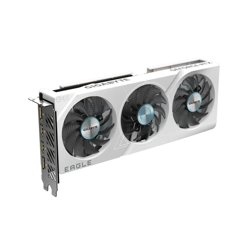 GIGABYTE GeForce RTX 4060 Eagle Ice OC 8GB Nvidia Graphic Card (White)