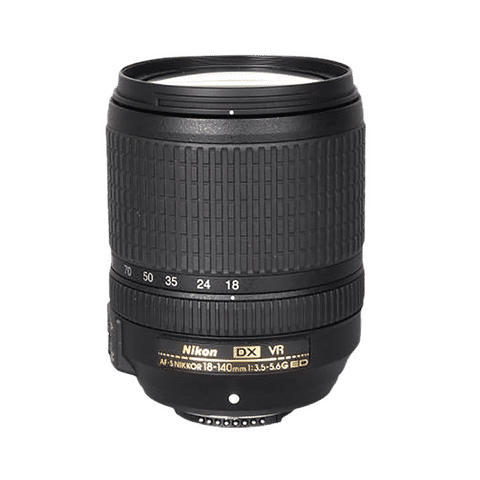 Nikon AF-S DX NIKKOR 18-140mm f/3.5 - f/5.6 Telephoto Zoom Lens for Nikon F Mount (Silent Wave Motor)