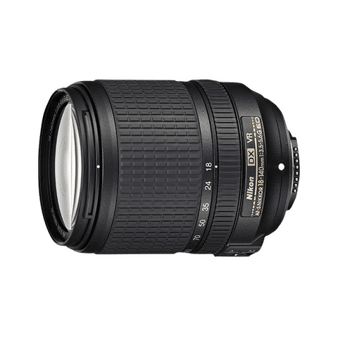 Nikon AF-S DX NIKKOR 18-140mm f/3.5 - f/5.6 Telephoto Zoom Lens for Nikon F Mount (Silent Wave Motor)