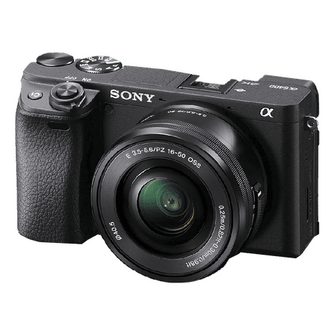 SONY Alpha 6400 24.2MP Mirrorless Camera (16-50 mm Lens, 23.5 x 15.6 mm Sensor, Tiltable Screen)