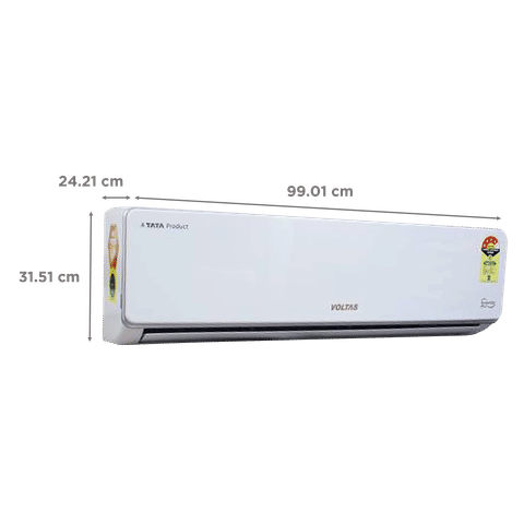 VOLTAS 1.5 Ton 4 Star Inverter Split AC (Copper Condenser, Dust Filter, 184V SZS)