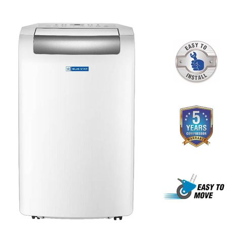 Blue Star 1 Ton Portable AC (Fuzzy Logic, Copper Condenser, PC12DB)