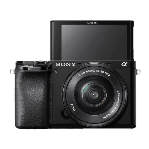 SONY Alpha 6100 24.2MP Mirrorless Camera (16-50 mm Lens, 23.5 x 15.6 mm Sensor, Tiltable LCD Screen)