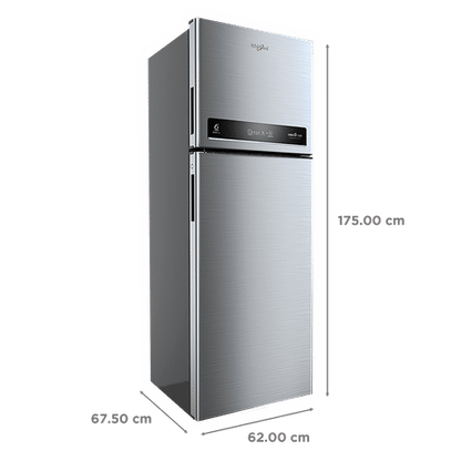 Whirlpool Intellifresh 360 Litres 3 Star Frost Free Double Door Convertible Refrigerator with AI Technology (IF INV CNV 375 COO, Cool Illusia)