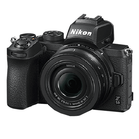 Nikon Z 50 20.9MP Mirrorless Camera (16-50 mm Lens, 23.5 x 15.7 mm Sensor, Tilting TFT Touch-Sensitive LCD)