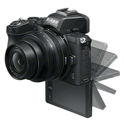 Nikon Z 50 20.9MP Mirrorless Camera (16-50 mm Lens, 23.5 x 15.7 mm Sensor, Tilting TFT Touch-Sensitive LCD)