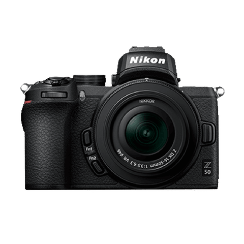 Nikon Z 50 20.9MP Mirrorless Camera (16-50 mm and 50-250 mm Lens, 23.5 x 15.7 mm Sensor, Auto ISO Sensitivity Control)