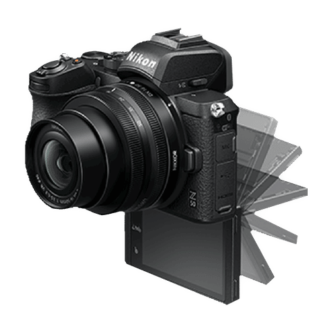 Nikon Z 50 20.9MP Mirrorless Camera (16-50 mm and 50-250 mm Lens, 23.5 x 15.7 mm Sensor, Auto ISO Sensitivity Control)