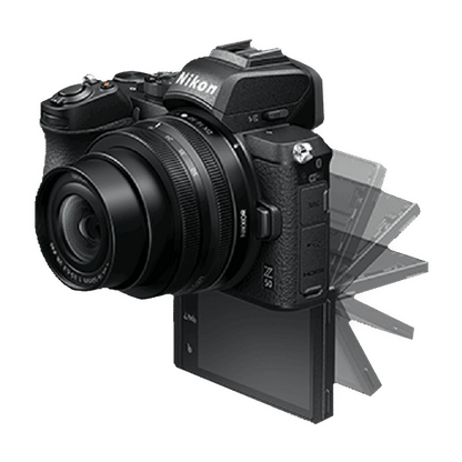 Nikon Z 50 20.9MP Mirrorless Camera (16-50 mm and 50-250 mm Lens, 23.5 x 15.7 mm Sensor, Auto ISO Sensitivity Control)