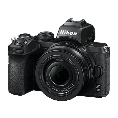 Nikon Z 50 20.9MP Mirrorless Camera (16-50 mm and 50-250 mm Lens, 23.5 x 15.7 mm Sensor, Auto ISO Sensitivity Control)