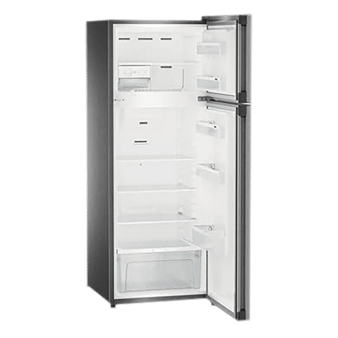 LIEBHERR 290 Litres 2 Star Frost Free Double Door Refrigerator with Forced Air Cooling (TCGS 2910 Comfort, Grey Steel)