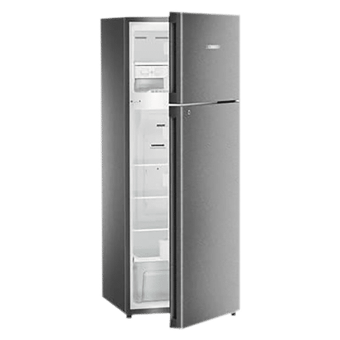 LIEBHERR 290 Litres 2 Star Frost Free Double Door Refrigerator with Forced Air Cooling (TCGS 2910 Comfort, Grey Steel)