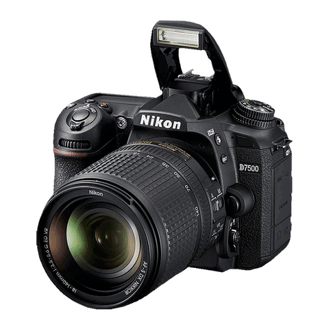 Nikon D7500 20.9MP DSLR Camera (18-140 mm Lens, 23.5 x 15.7 mm Sensor, Game Changing Resolution)